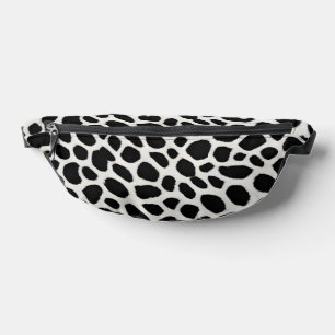Elegant Popular Luxury White Leopard Collection Bum Bags