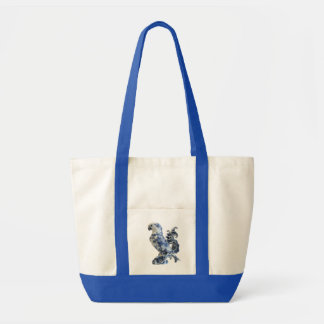 Elegant Porcelain Parrot Tote Bag