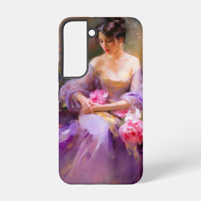 Elegant Portrait  Samsung Galaxy S22 Case (Back)