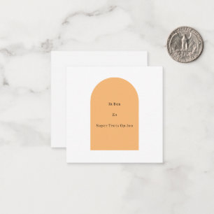 Elegant Positive Trots On Jou Quote Card