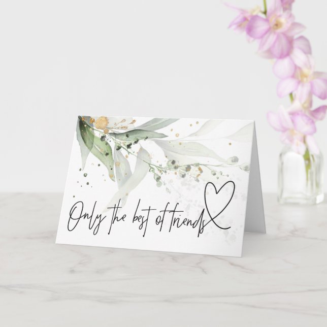 Elegant Pregnancy Baby Reveal Gift to Friend Aunty Card (Orchid)