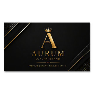 Elegant Premium Corporate Branding Template Magnetic Business Card