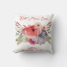 Elegant Pretty Watercolor Florals Mother's Day 