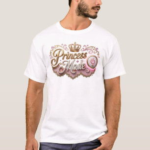 Elegant PRINCESS MODE Statement Design T-Shirt