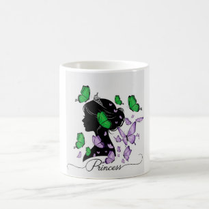Elegant "Princess of Butterflies" T-shirt   Prince Coffee Mug