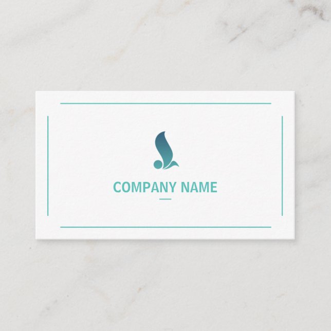 Elegant Professional Business Card (Front)