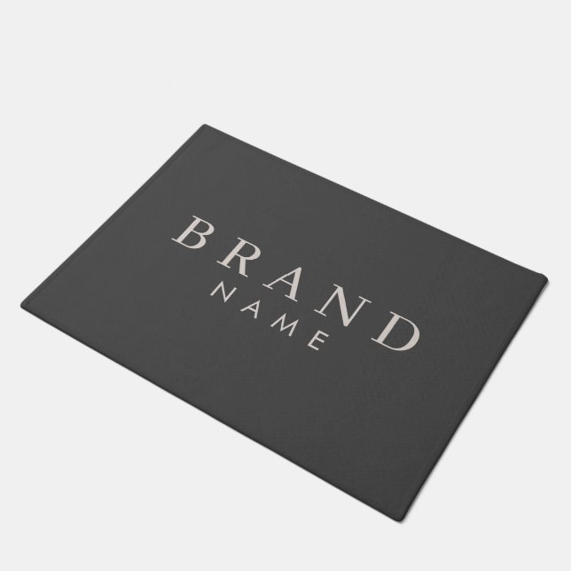 Elegant Professional Custom Doormat (Angled)