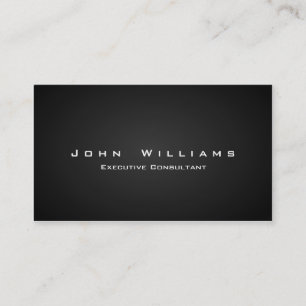 Elegant professional minimalist freelans business card
