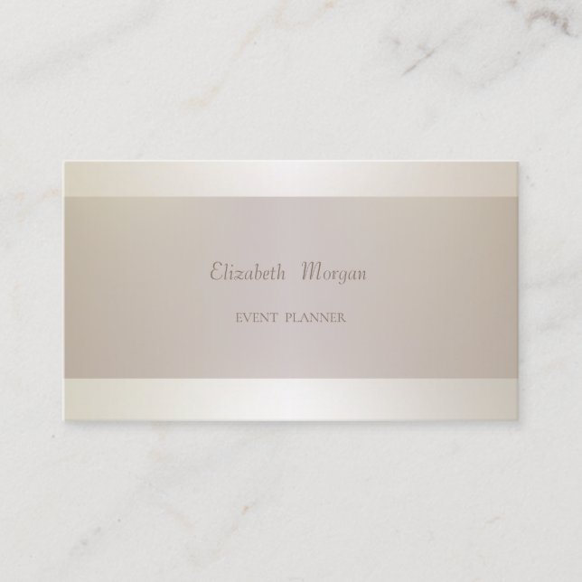 Elegant Professional Modern  Simple Business Card (Front)