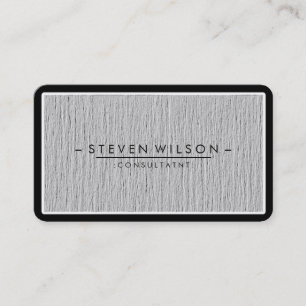 Elegant Professional Modern Subtle Plain Business Card
