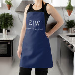 Elegant Professional Simple Monogram Minimalist Apron<br><div class="desc">Introducing our Elegant Professional Simple Monogram Minimalist Collection: Elevate your style with timeless sophistication and understated elegance. Crafted with meticulous attention to detail, this collection features minimalist designs adorned with your personalised monogram. Each piece exudes professionalism and refinement, perfect for making a lasting impression in any setting. From sleek stationery...</div>