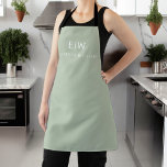 Elegant Professional Simple Monogram Minimalist Apron<br><div class="desc">Introducing our Elegant Professional Simple Monogram Minimalist Collection: Elevate your style with timeless sophistication and understated elegance. Crafted with meticulous attention to detail, this collection features minimalist designs adorned with your personalised monogram. Each piece exudes professionalism and refinement, perfect for making a lasting impression in any setting. From sleek stationery...</div>