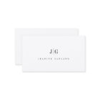 Elegant Professional Simple Monogram Minimalist