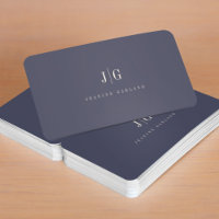 Elegant Professional Simple Monogram Minimalist