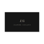 Elegant Professional Simple Monogram Minimalist