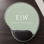 Elegant Professional Simple Monogram Minimalist Gel Mouse Pad<br><div class="desc">Introducing our Elegant Professional Simple Monogram Minimalist Collection: Elevate your style with timeless sophistication and understated elegance. Crafted with meticulous attention to detail, this collection features minimalist designs adorned with your personalised monogram. Each piece exudes professionalism and refinement, perfect for making a lasting impression in any setting. From sleek stationery...</div>