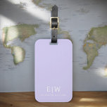 Elegant Professional Simple Monogram Minimalist Luggage Tag<br><div class="desc">Introducing our Elegant Professional Simple Monogram Minimalist Collection: Elevate your style with timeless sophistication and understated elegance. Crafted with meticulous attention to detail, this collection features minimalist designs adorned with your personalised monogram. Each piece exudes professionalism and refinement, perfect for making a lasting impression in any setting. From sleek stationery...</div>