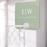 Elegant Professional Simple Monogram Minimalist Mini Basketball Hoop<br><div class="desc">Introducing our Elegant Professional Simple Monogram Minimalist Collection: Elevate your style with timeless sophistication and understated elegance. Crafted with meticulous attention to detail, this collection features minimalist designs adorned with your personalised monogram. Each piece exudes professionalism and refinement, perfect for making a lasting impression in any setting. From sleek stationery...</div>
