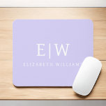 Elegant Professional Simple Monogram Minimalist Mouse Pad<br><div class="desc">Introducing our Elegant Professional Simple Monogram Minimalist Collection: Elevate your style with timeless sophistication and understated elegance. Crafted with meticulous attention to detail, this collection features minimalist designs adorned with your personalised monogram. Each piece exudes professionalism and refinement, perfect for making a lasting impression in any setting. From sleek stationery...</div>