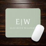 Elegant Professional Simple Monogram Minimalist Mouse Pad<br><div class="desc">Introducing our Elegant Professional Simple Monogram Minimalist Collection: Elevate your style with timeless sophistication and understated elegance. Crafted with meticulous attention to detail, this collection features minimalist designs adorned with your personalised monogram. Each piece exudes professionalism and refinement, perfect for making a lasting impression in any setting. From sleek stationery...</div>