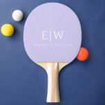 Elegant Professional Simple Monogram Minimalist Ping Pong Paddle<br><div class="desc">Introducing our Elegant Professional Simple Monogram Minimalist Collection: Elevate your style with timeless sophistication and understated elegance. Crafted with meticulous attention to detail, this collection features minimalist designs adorned with your personalised monogram. Each piece exudes professionalism and refinement, perfect for making a lasting impression in any setting. From sleek stationery...</div>