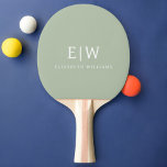 Elegant Professional Simple Monogram Minimalist Ping Pong Paddle<br><div class="desc">Introducing our Elegant Professional Simple Monogram Minimalist Collection: Elevate your style with timeless sophistication and understated elegance. Crafted with meticulous attention to detail, this collection features minimalist designs adorned with your personalised monogram. Each piece exudes professionalism and refinement, perfect for making a lasting impression in any setting. From sleek stationery...</div>