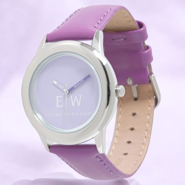 Elegant Professional Simple Monogram Minimalist Watch (Creator Uploaded)