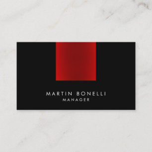Elegant Professional Trendy Plain Business Card