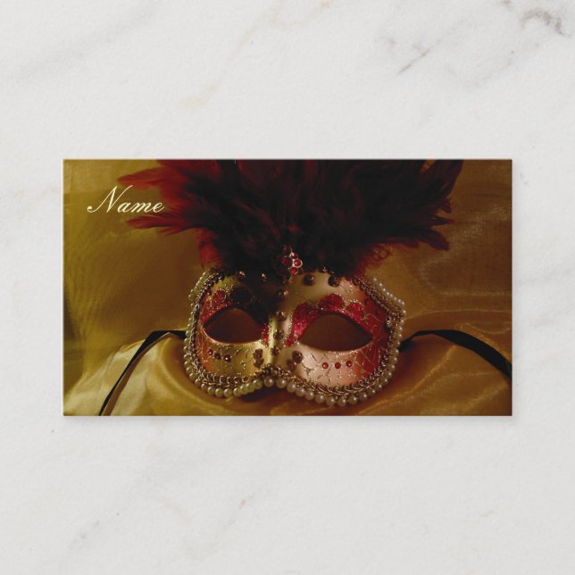 Elegant Profile Card (Front)