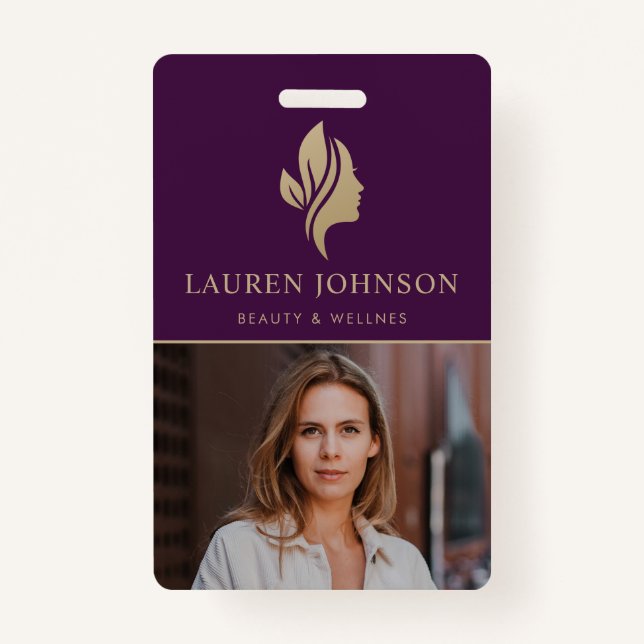 Elegant Promotional Items for your Business ID Badge (Front)