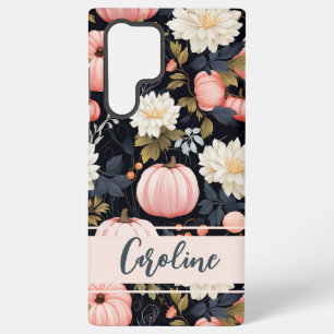 Elegant Pumpkin fall pattern Samsung Galaxy Case