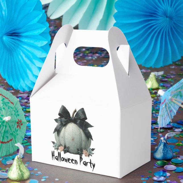 Elegant Pumpkin Halloween Party Design Favour Box (Party)