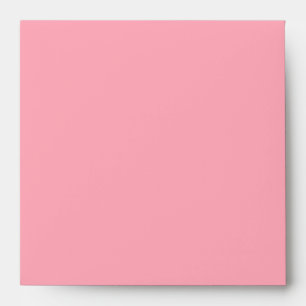 Elegant Pure Pink Linen Envelopes