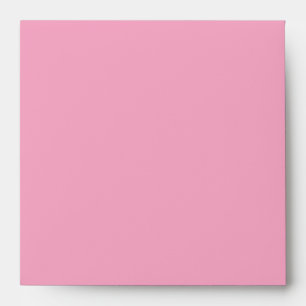 Elegant Pure Pink Linen Envelopes