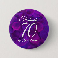 Elegant Purple 70 and Sensational Birthday Party