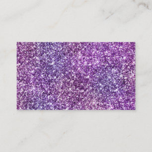 Elegant Purple Abstract Stylish Chic Pattern Business Card