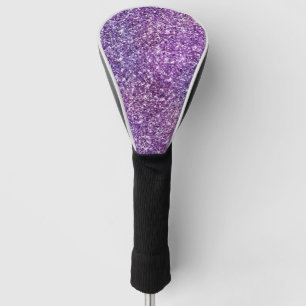 Elegant Purple Abstract Stylish Chic Pattern Golf Head Cover