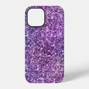 Elegant Purple Abstract Stylish Chic Pattern iPhone 12 Case
