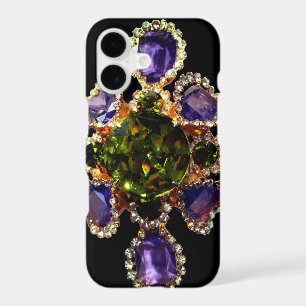 Elegant Purple Amethyst Diamonds Emeralds jeweller