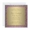 Elegant Purple and Gold Womans 50th Birthday Party