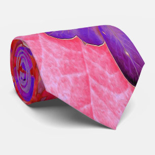 Elegant Purple and Orange Limelight Hydrangea Tie