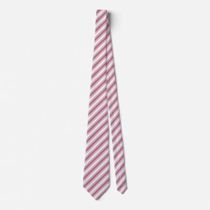 Elegant Purple and Pink Angled Striped Men’s Tie