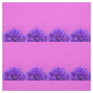 Elegant Purple Floral Fabric