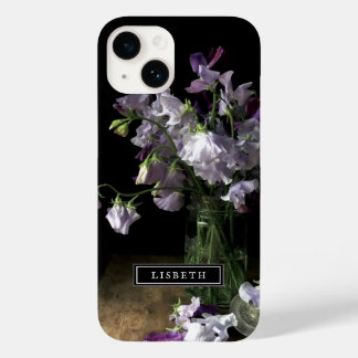Elegant Purple Floral iPhone Case