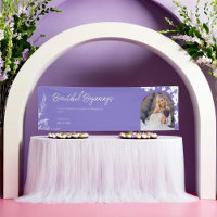 elegant purple Love Arch Wedding Design