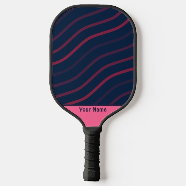 Elegant Purple Professional  Pickleball Paddle (Back)