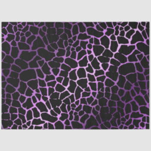 Elegant Purple Tiger Tissue Paper
