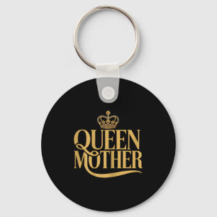 Elegant queen mother design for women key ring