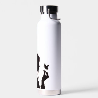 Elegant Queen Silhouette Stainless Steel Water Bot Bottle