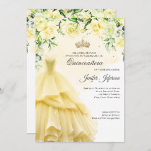 Elegant Quinceanera Invitation